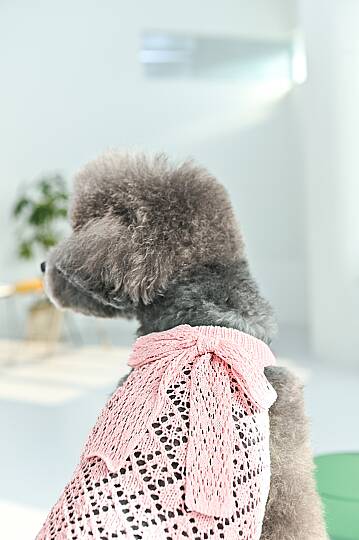 RIBBON COOLING KNIT / INDIAN PINK - 5