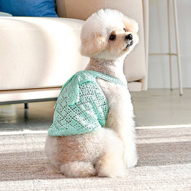 RIBBON COOLING KNIT / MINT - 3