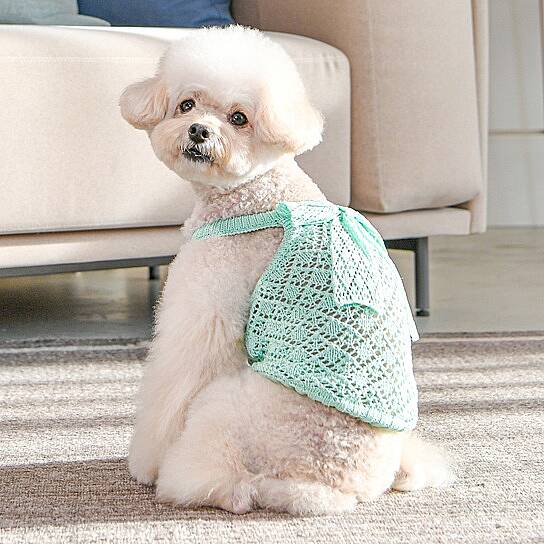 RIBBON COOLING KNIT / MINT - 4