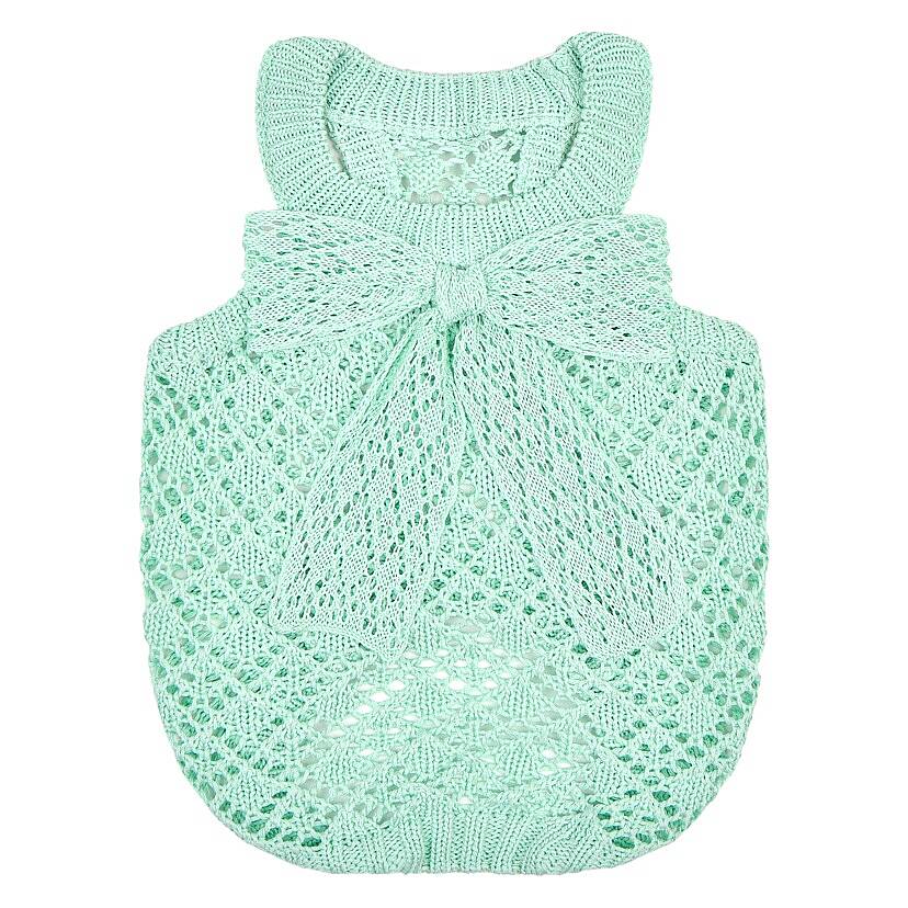 RIBBON COOLING KNIT / MINT - 1