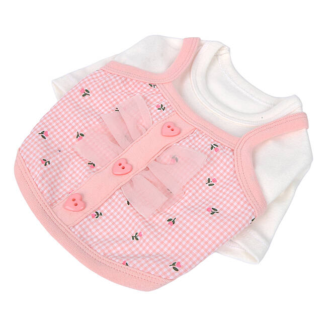 RIBON LAYERD PATTERN / PINK - 3