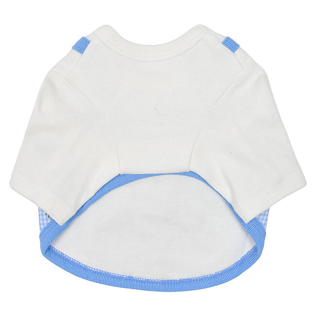 RIBON LAYERD PATTERN / SKY BLUE - 2