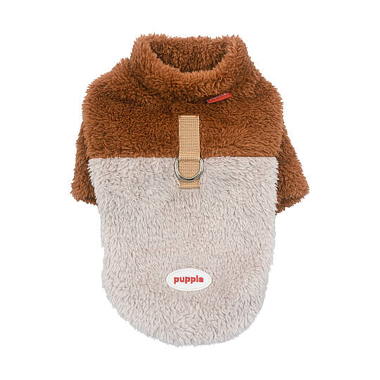 RIDGE FLEECE JUMPER / BROWN