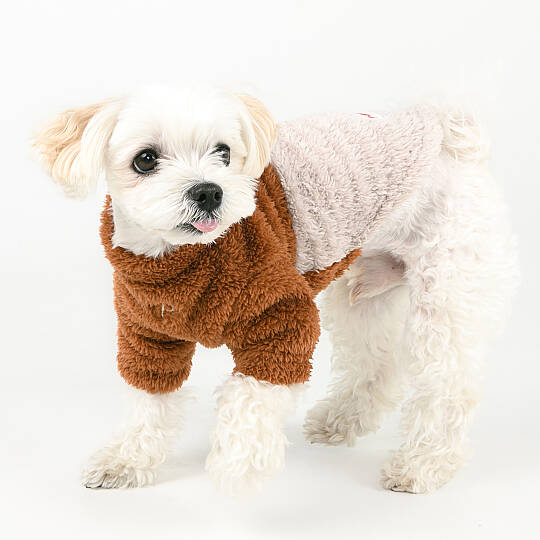 RIDGE FLEECE JUMPER / BROWN - 4