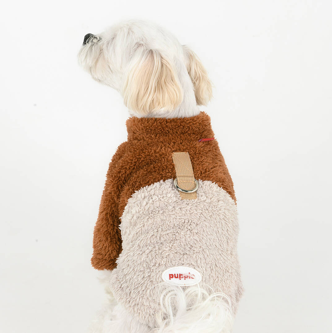 RIDGE FLEECE JUMPER / BROWN - 5