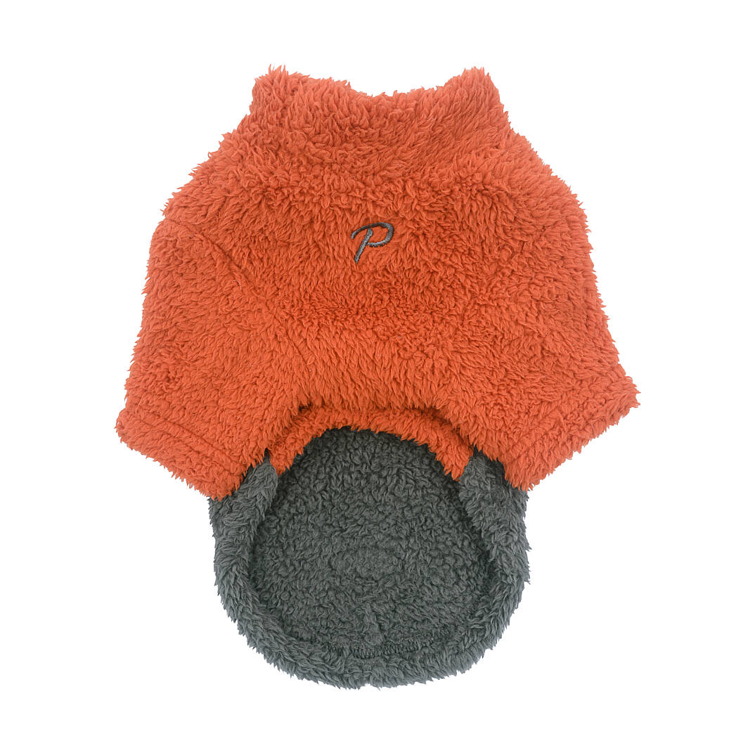 RIDGE FLEECE JUMPER / ORANGE - 2