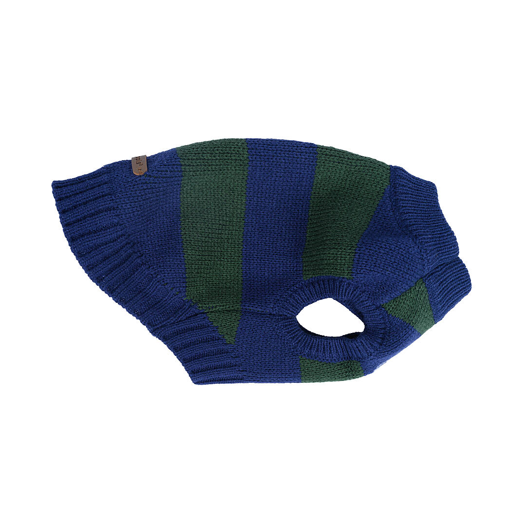 RUGBY STRIPE KNITWEAR / NAVY - 3