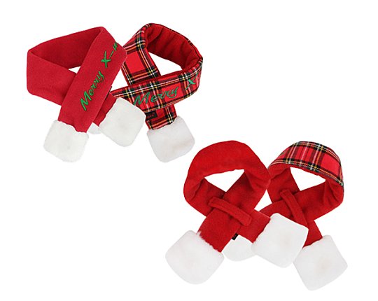 SANTA SCARF / RED - 8