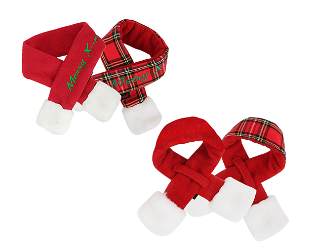 SANTA SCARF / RED - 8