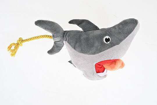 Baby Shark Hareketli İpli Köpek Peluş Oyuncak - 2