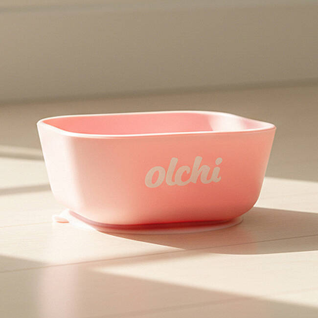SILICONE BOWL/PINK - 2