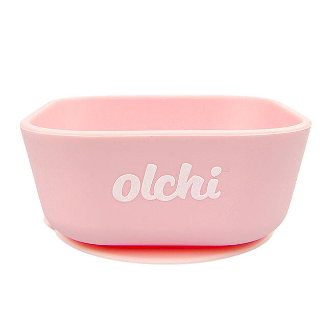 SILICONE BOWL/PINK - 1