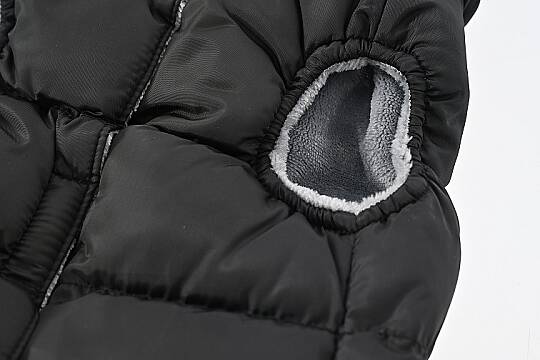 İçi Polarlı Köpek Şişme Mont - 3