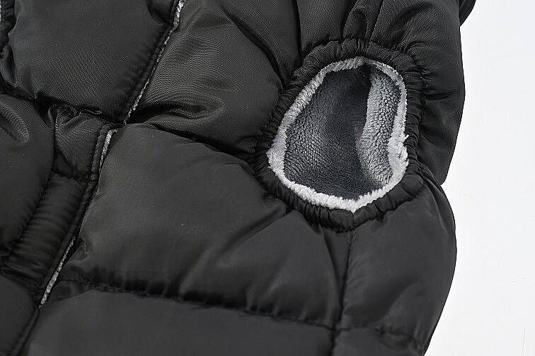 İçi Polarlı Köpek Şişme Mont - 3