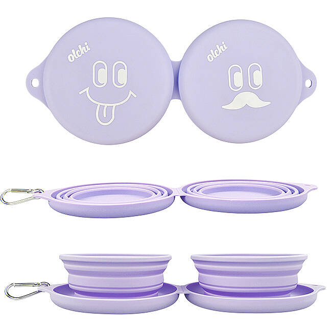 SMILE DUAL BOWL/VIOLET - 4