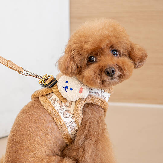 TAILSY VEST HARNESS./BEIGE - 4