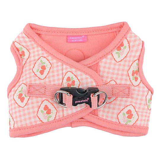 TRIXIE VEST HARNESS/INDIAN PINK