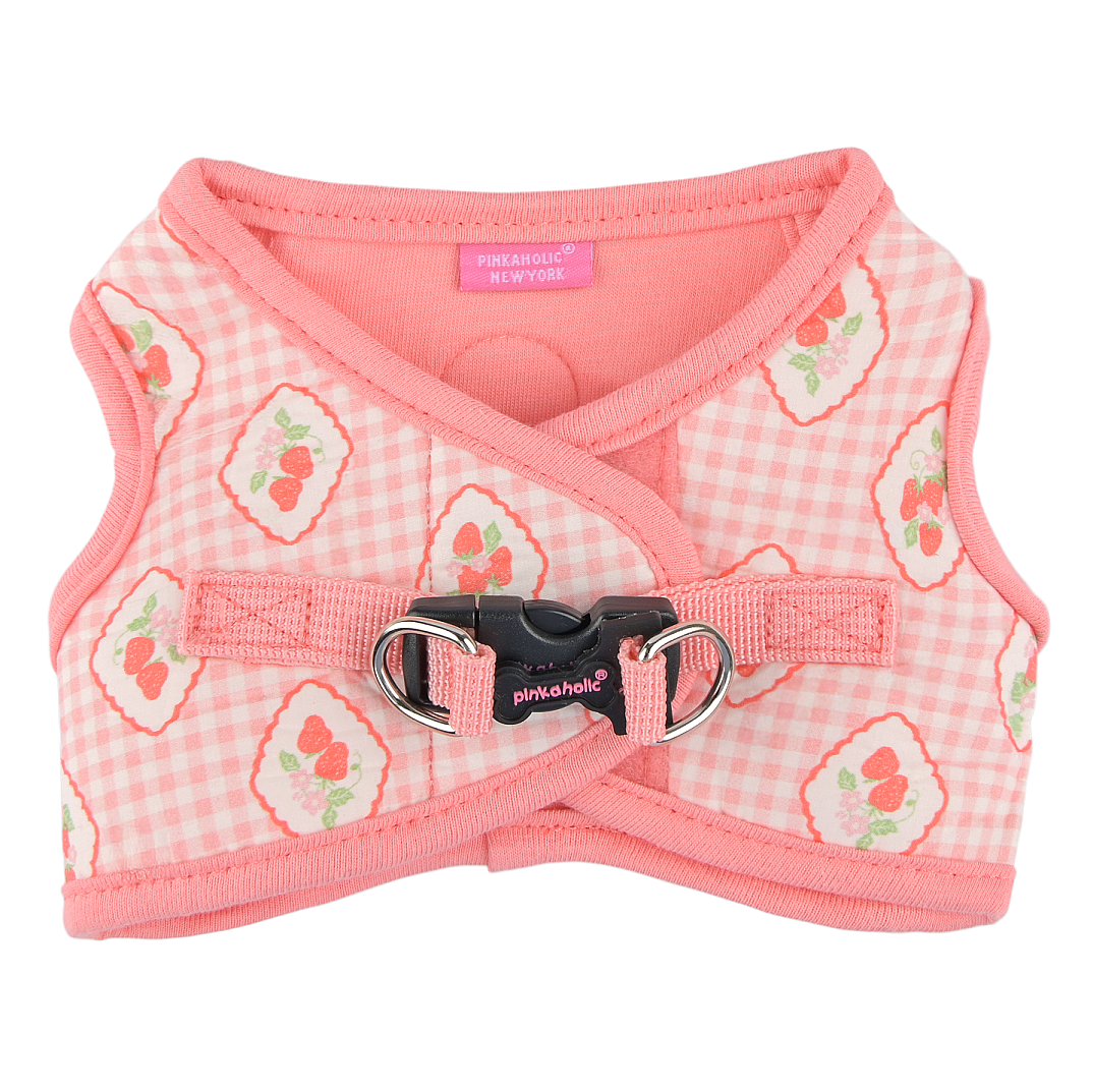 TRIXIE VEST HARNESS/INDIAN PINK - 1