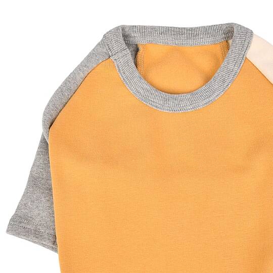 TWO COLOR BLOCK / YELLOW - 3