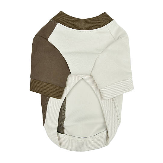 TWO TONE T SHIRT / BEIGE - 2