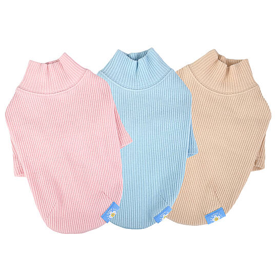 WAVE TURTLENECK / PINK - 7