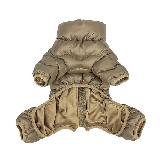 WAVY PUFFER SUIT / BROWN - 2