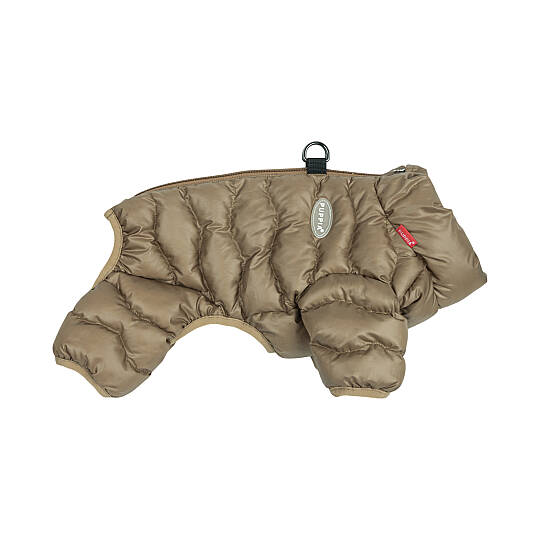 WAVY PUFFER SUIT / BROWN - 3