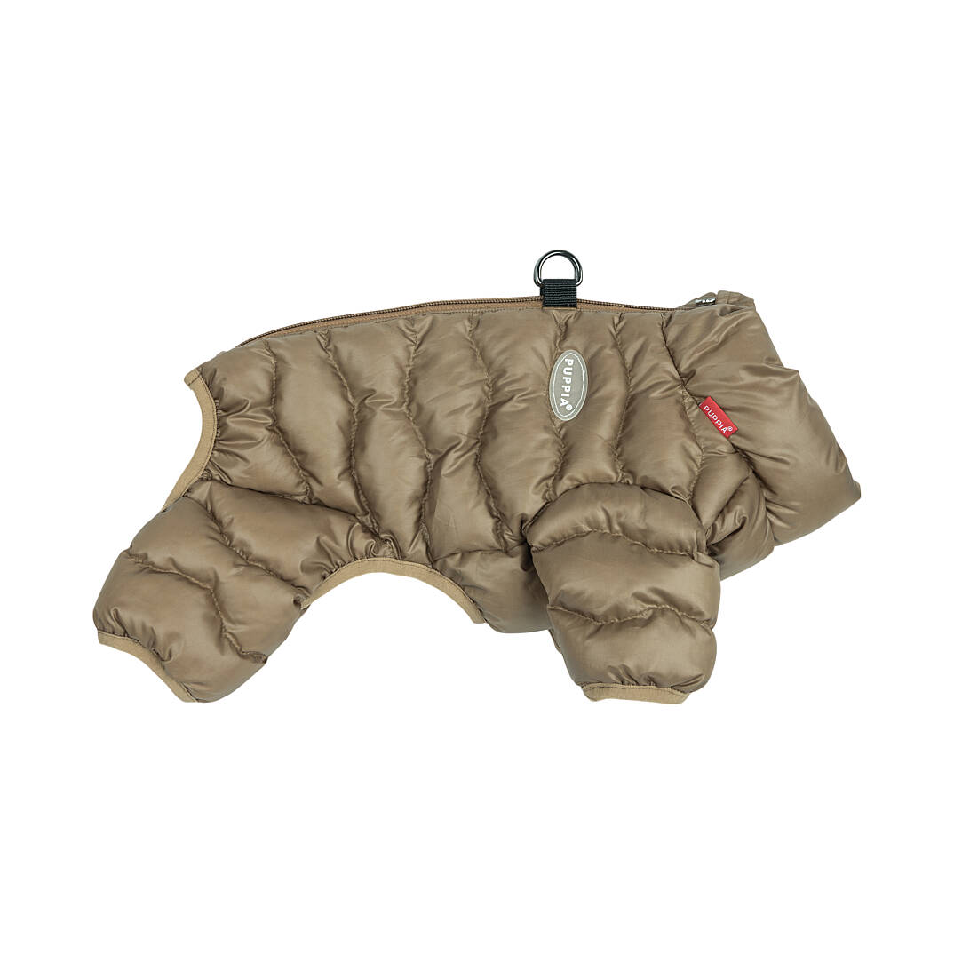 WAVY PUFFER SUIT / BROWN - 3