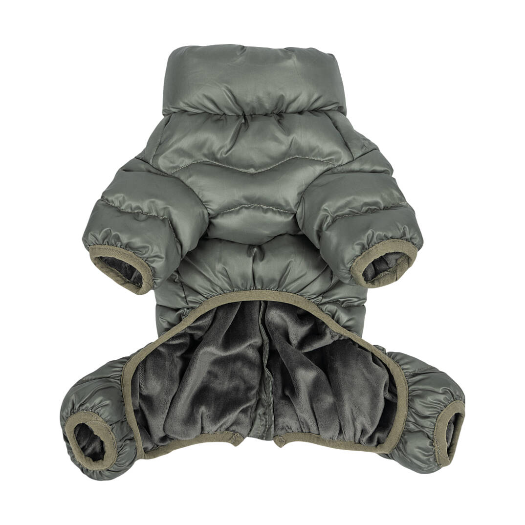 WAVY PUFFER SUIT / KHAKI - 2