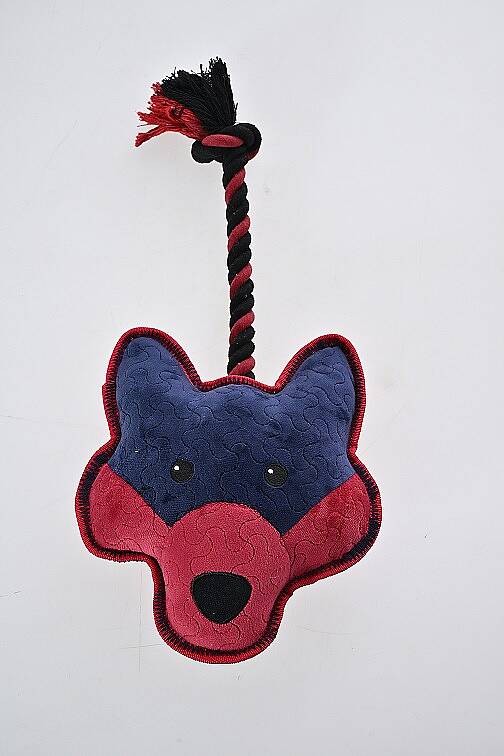 Tough Bite Wolf 900 Newton Dayanıklı Köpek Peluş Oyuncak - 1